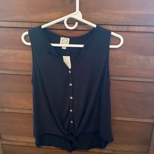 Black top from Francesca's